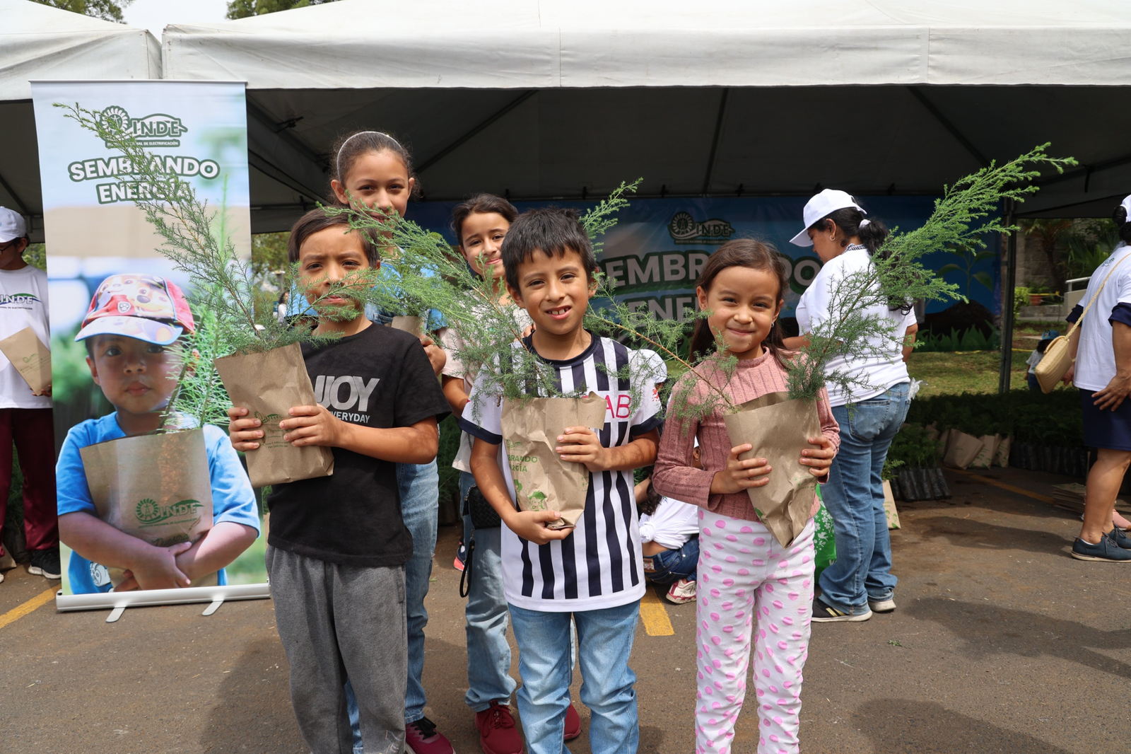 Seguimos sembrando energía con la entrega de arbolitos