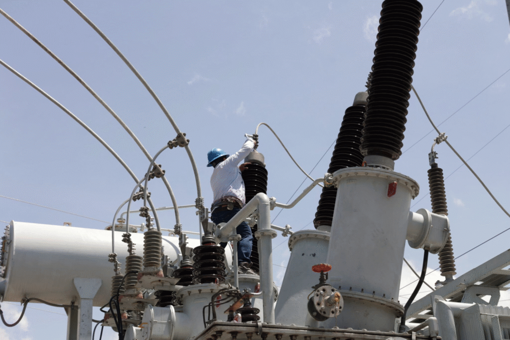 El INDE pone en marcha transformador adicional en la Subestación Huehuetenango.